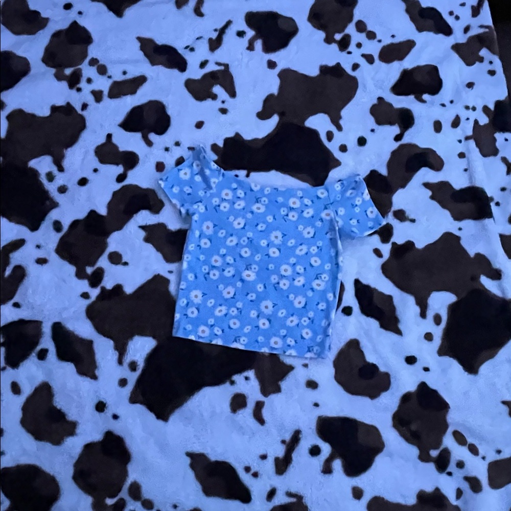 Forever 21 Flower Blouse